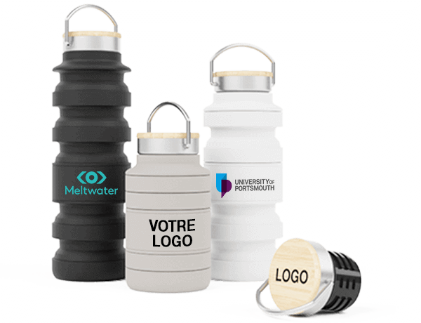 Flexi - Gourde Compressible Personnalisée Objets Publicitaires Flexi - Gourde Compressible Personnalisée Objets Publicitaires