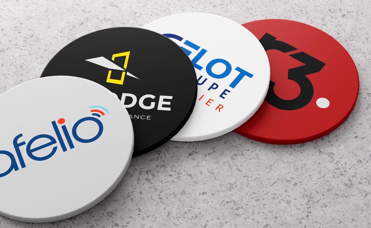 Gummy - Sous-Verres promotionnels avec logo