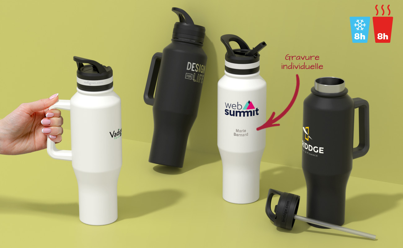 PolarBear - Tasses de voyage promotionnelles&nbsp;